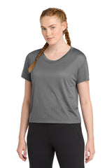 Sport-Tek Women's PosiCharge Draft Crop Tee LST411