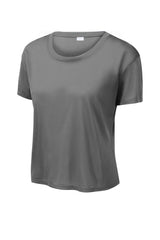 Sport-Tek Women's PosiCharge Draft Crop Tee LST411