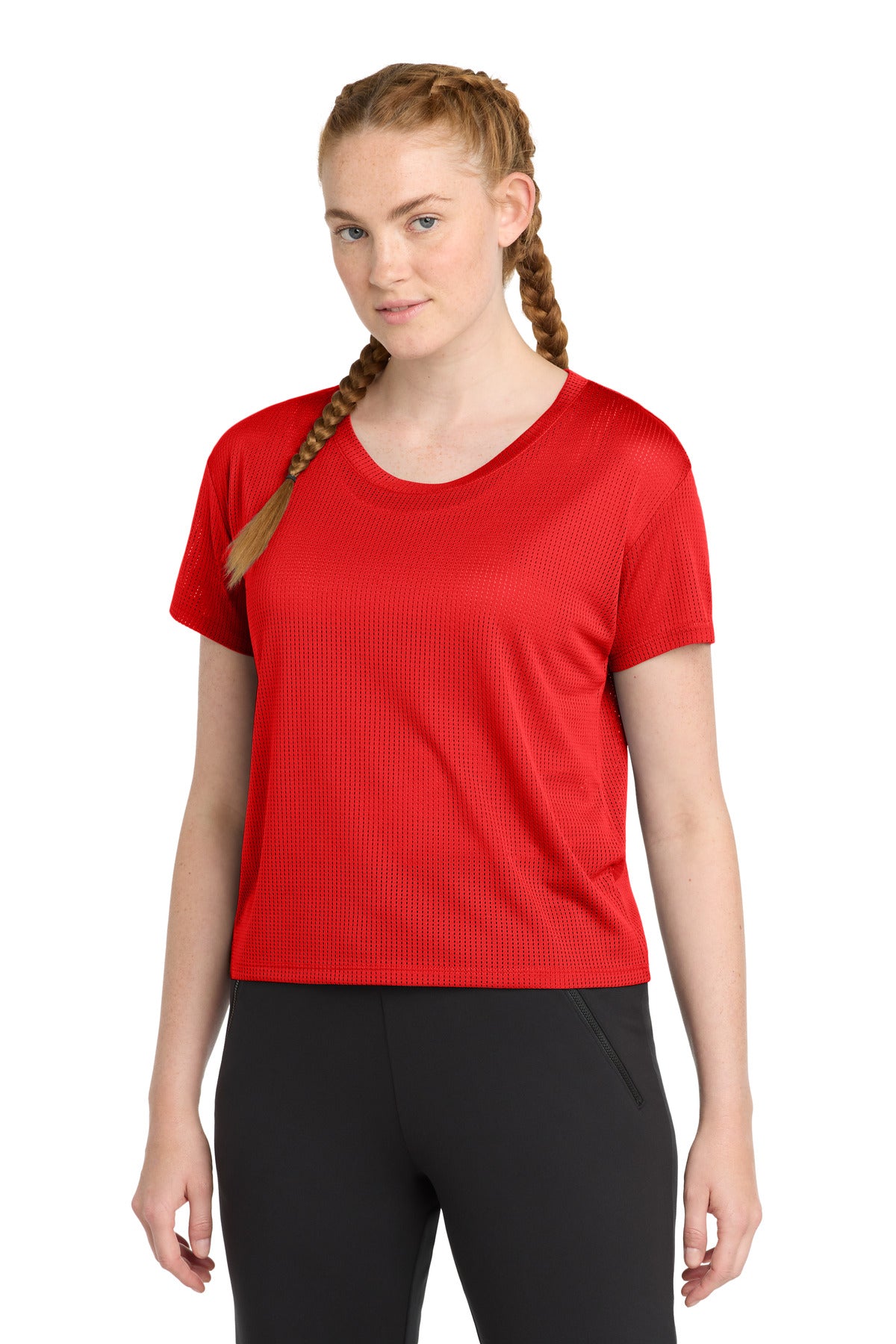 Sport-Tek Women's PosiCharge Draft Crop Tee LST411
