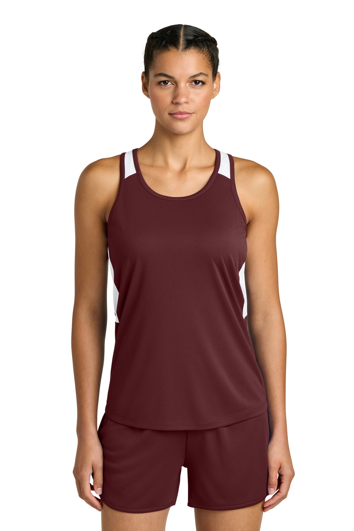 Sport-Tek Women's Club Track Tank LST446
