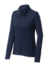 Sport-Tek Women's Sport-Wick Flex Fleece Full-Zip LST560