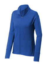 Sport-Tek Women's Sport-Wick Flex Fleece Full-Zip LST560