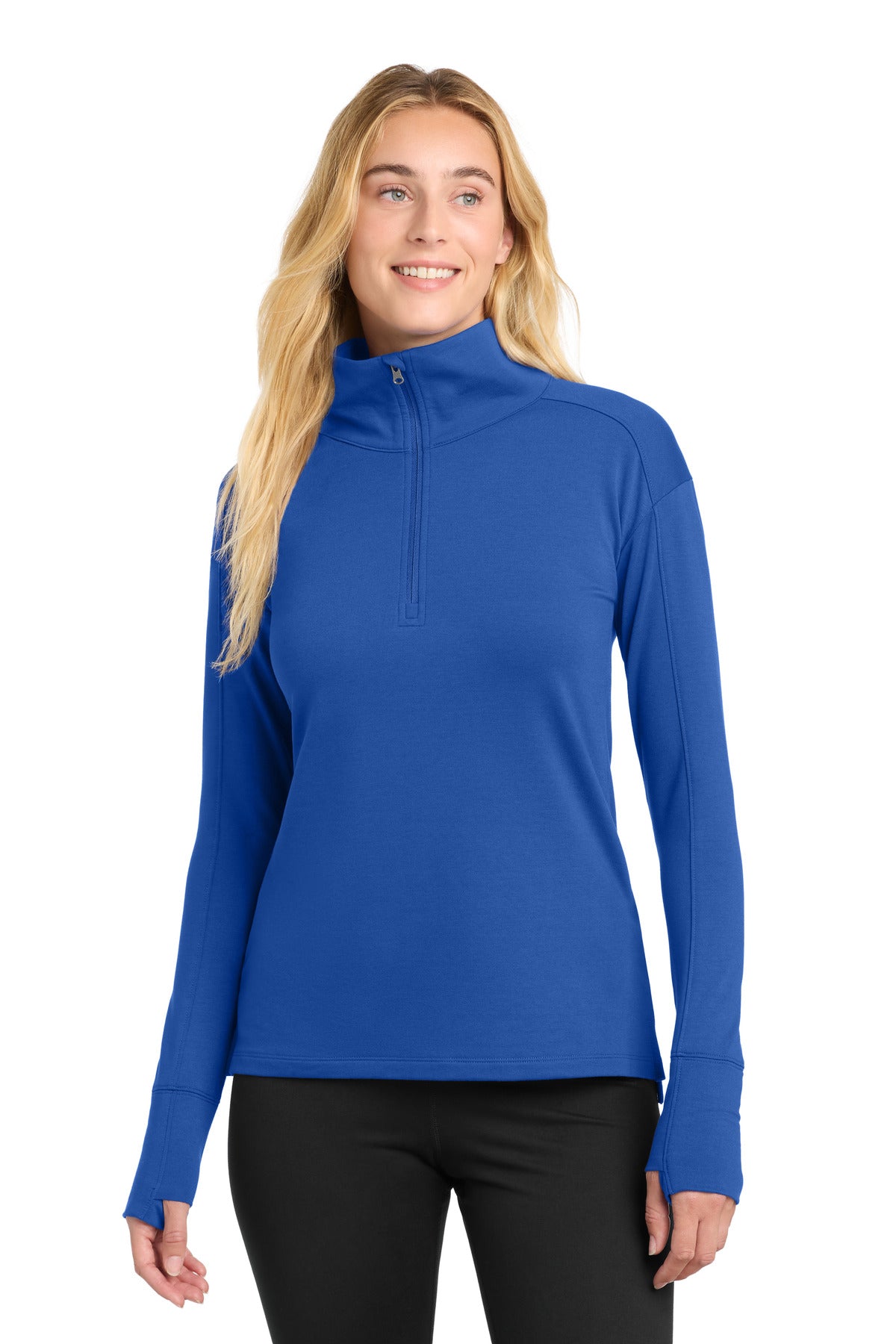 Sport-Tek Women's Sport-Wick Flex Fleece 1/4-Zip LST561