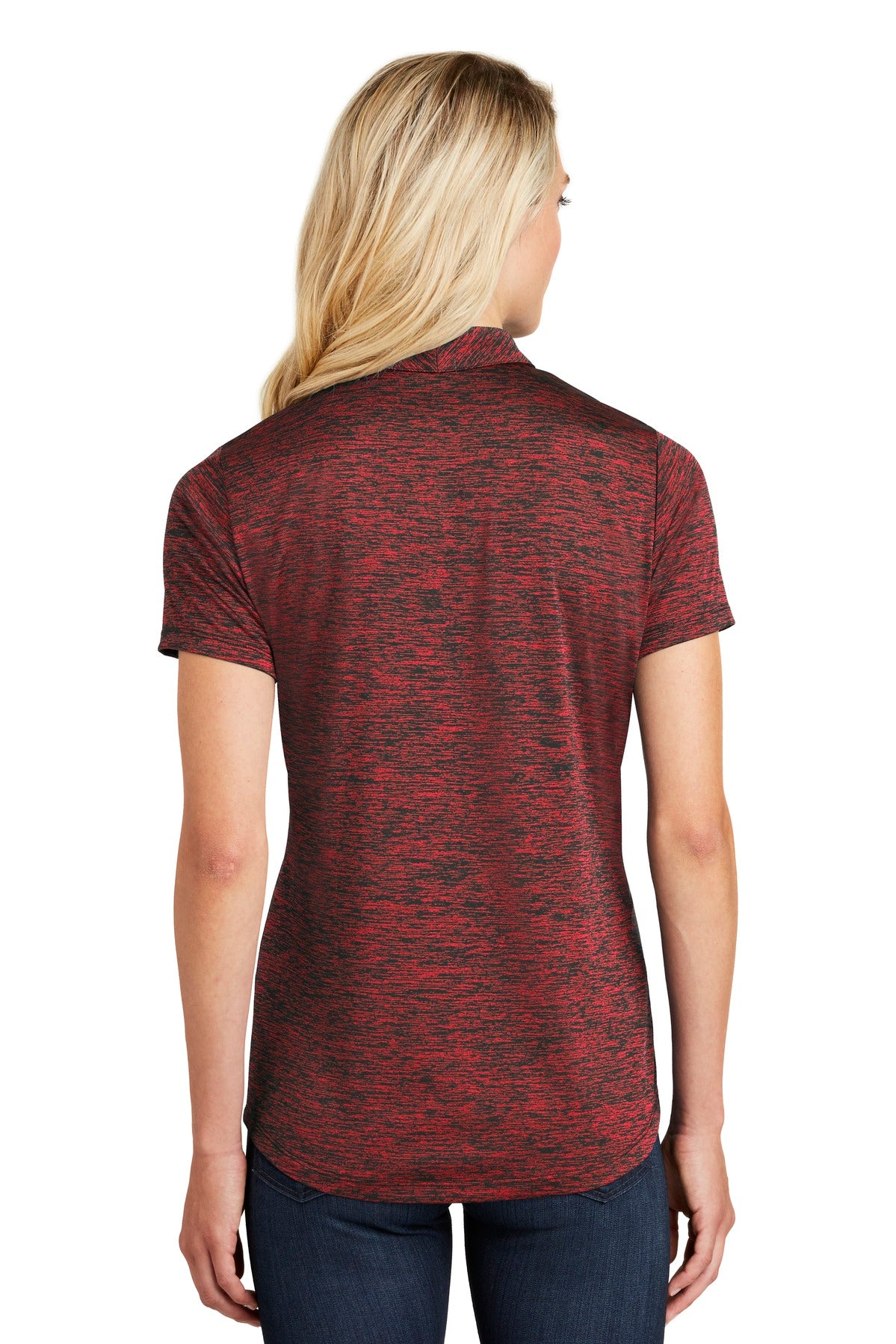 Sport-Tek Women's PosiCharge Electric Heather Polo LST590