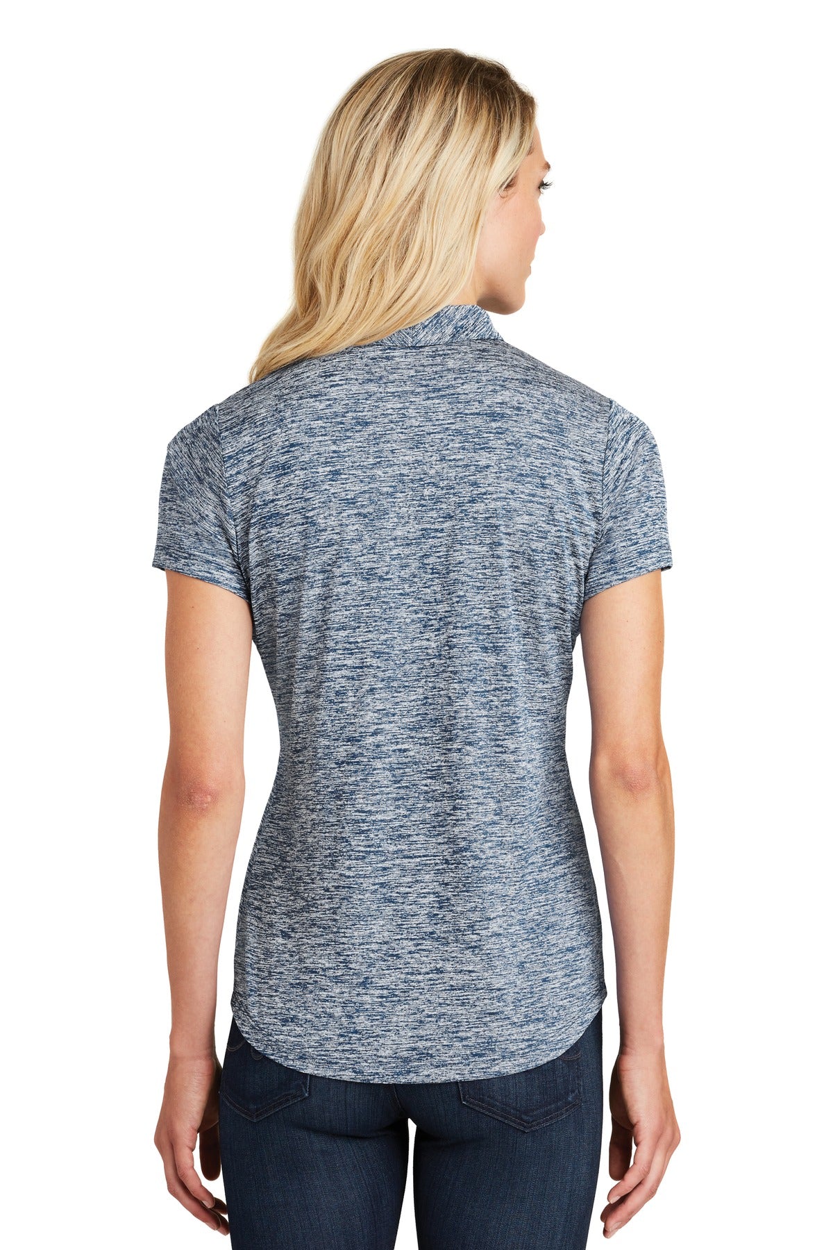 Sport-Tek Women's PosiCharge Electric Heather Polo LST590