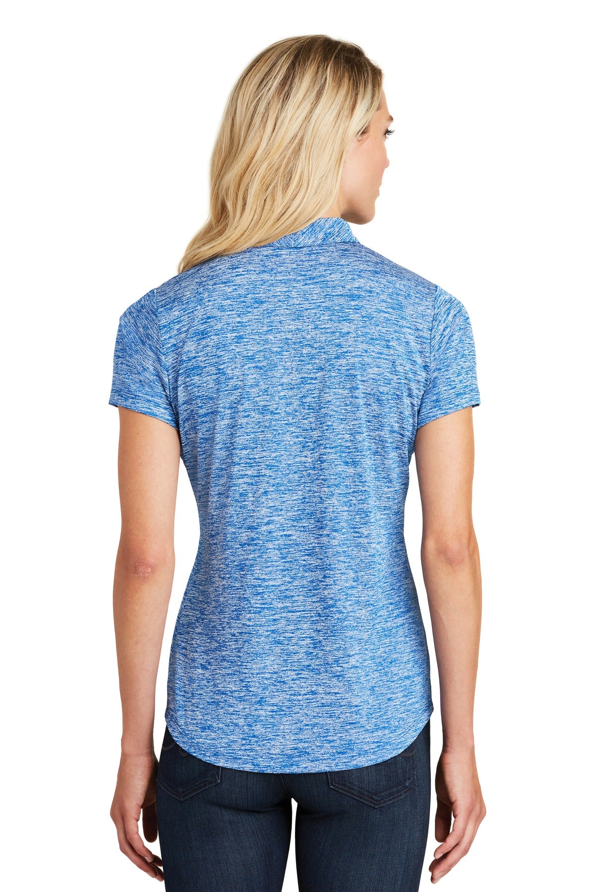 Sport-Tek Women's PosiCharge Electric Heather Polo LST590