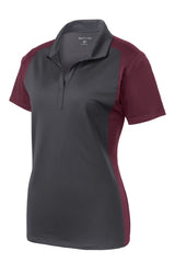 Sport-Tek Women's Colorblock Micropique Sport-Wick Polo LST652