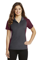 Sport-Tek Women's Colorblock Micropique Sport-Wick Polo LST652
