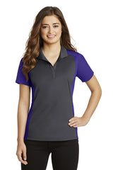 Sport-Tek Women's Colorblock Micropique Sport-Wick Polo LST652