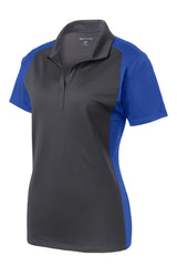 Sport-Tek Women's Colorblock Micropique Sport-Wick Polo LST652