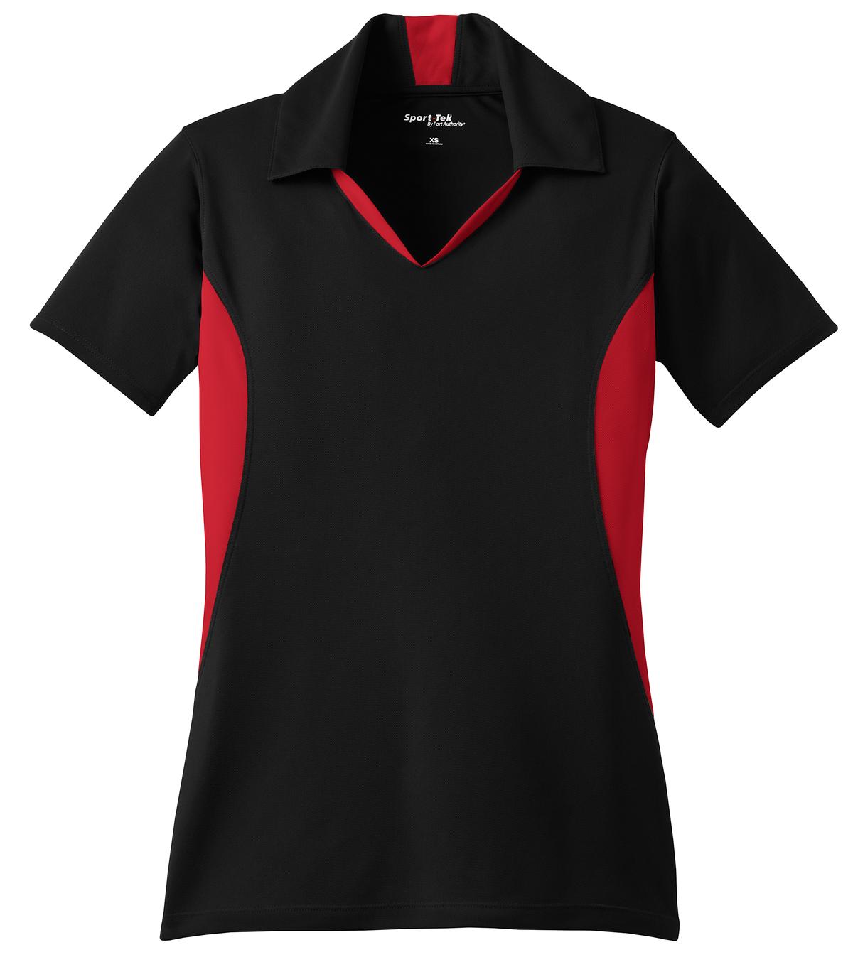 Sport-Tek Women's Side Blocked Micropique Sport-Wick Polo LST655