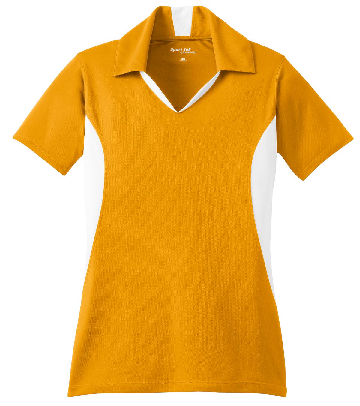 Sport-Tek Women's Side Blocked Micropique Sport-Wick Polo LST655
