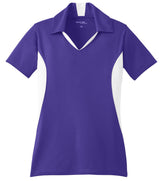 Sport-Tek Women's Side Blocked Micropique Sport-Wick Polo LST655