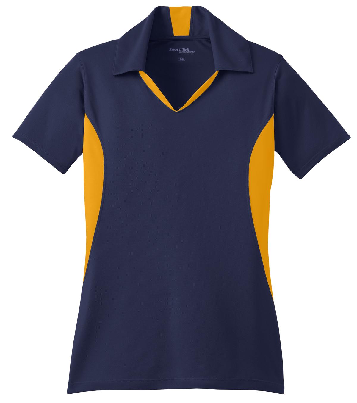 Sport-Tek Women's Side Blocked Micropique Sport-Wick Polo LST655