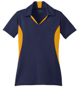 Sport-Tek Women's Side Blocked Micropique Sport-Wick Polo LST655