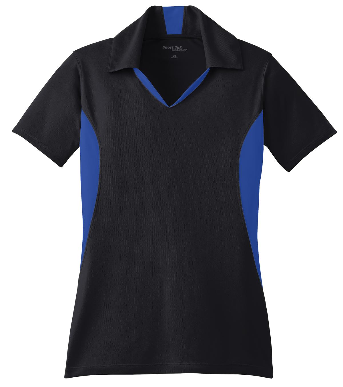 Sport-Tek Women's Side Blocked Micropique Sport-Wick Polo LST655