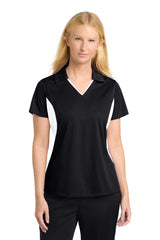 Sport-Tek Women's Side Blocked Micropique Sport-Wick Polo LST655