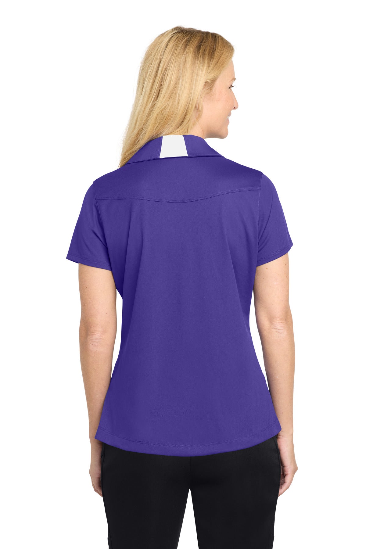 Sport-Tek Women's Side Blocked Micropique Sport-Wick Polo LST655