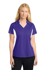 Sport-Tek Women's Side Blocked Micropique Sport-Wick Polo LST655