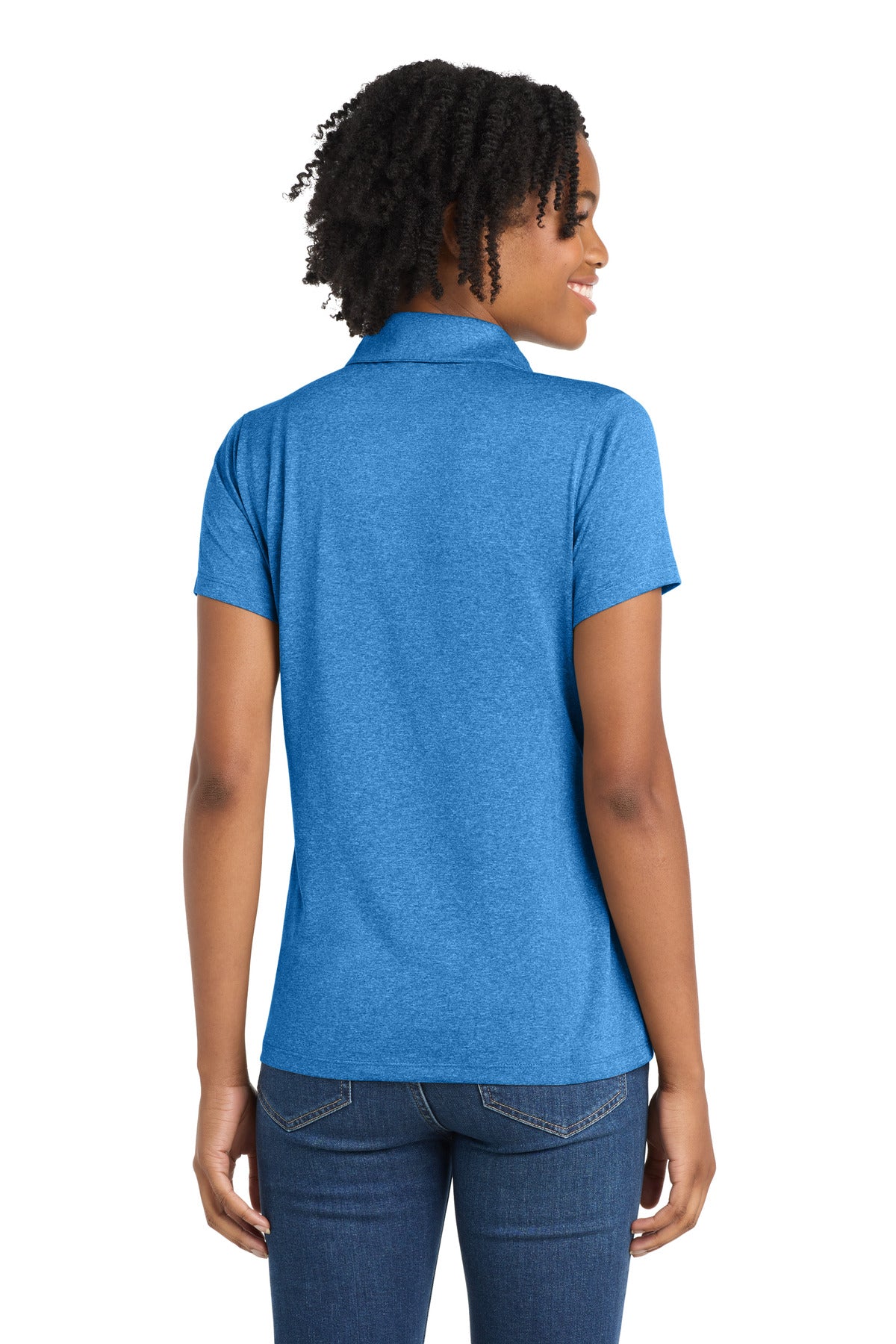 Sport-Tek Women's Heather Contender Polo LST660
