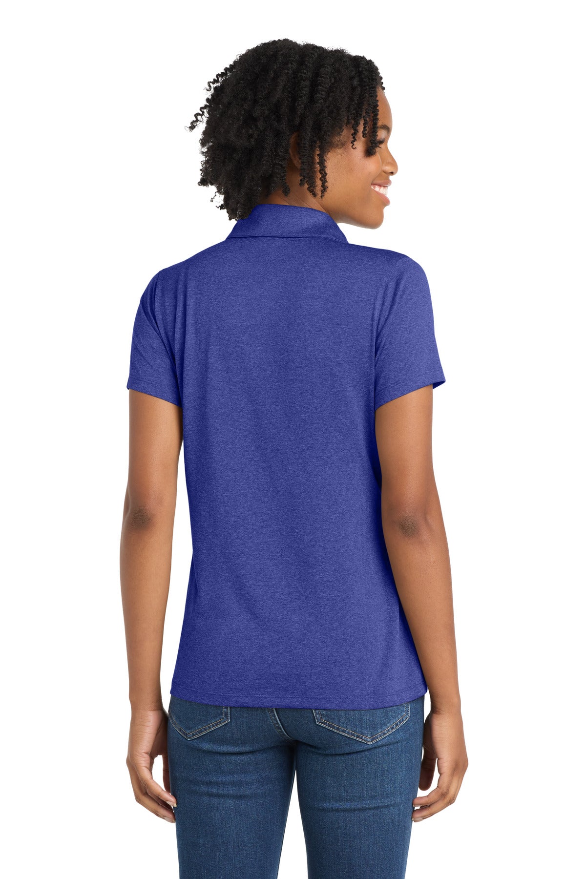 Sport-Tek Women's Heather Contender Polo LST660