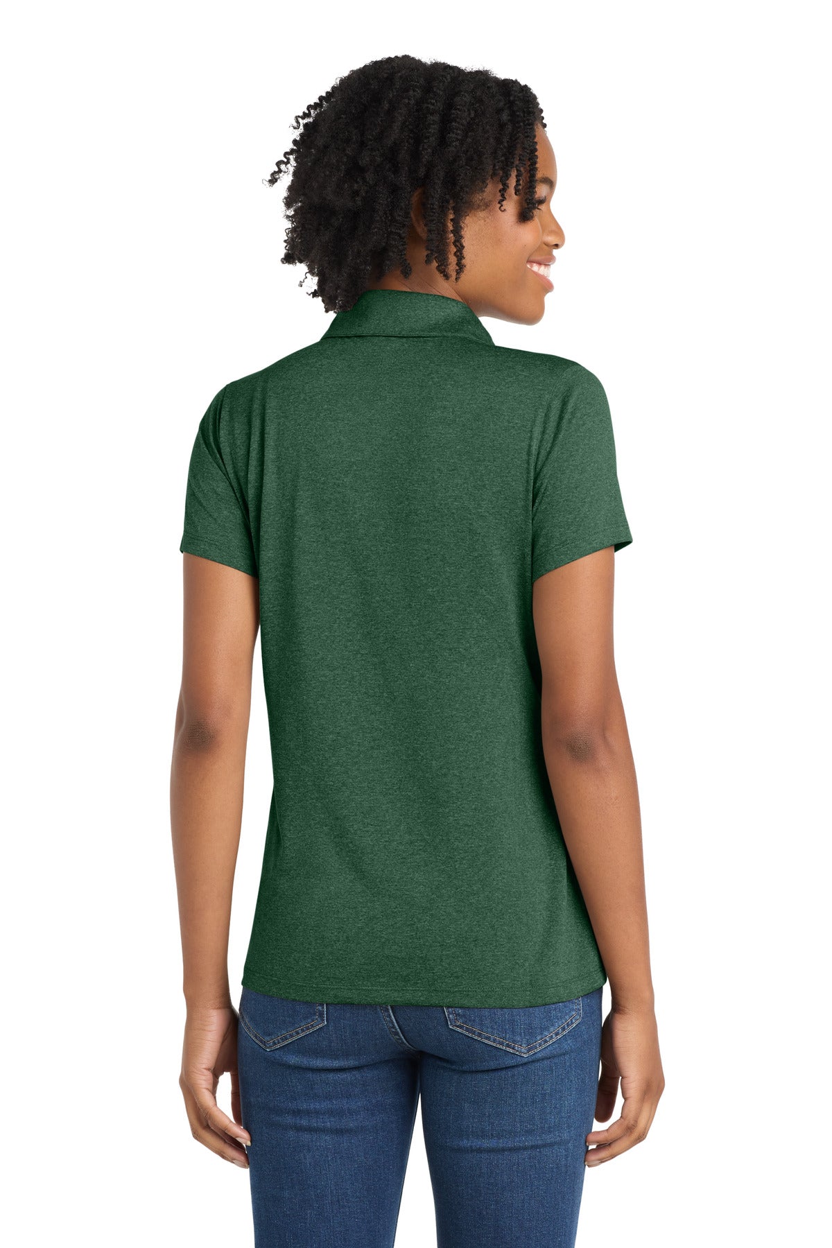 Sport-Tek Women's Heather Contender Polo LST660