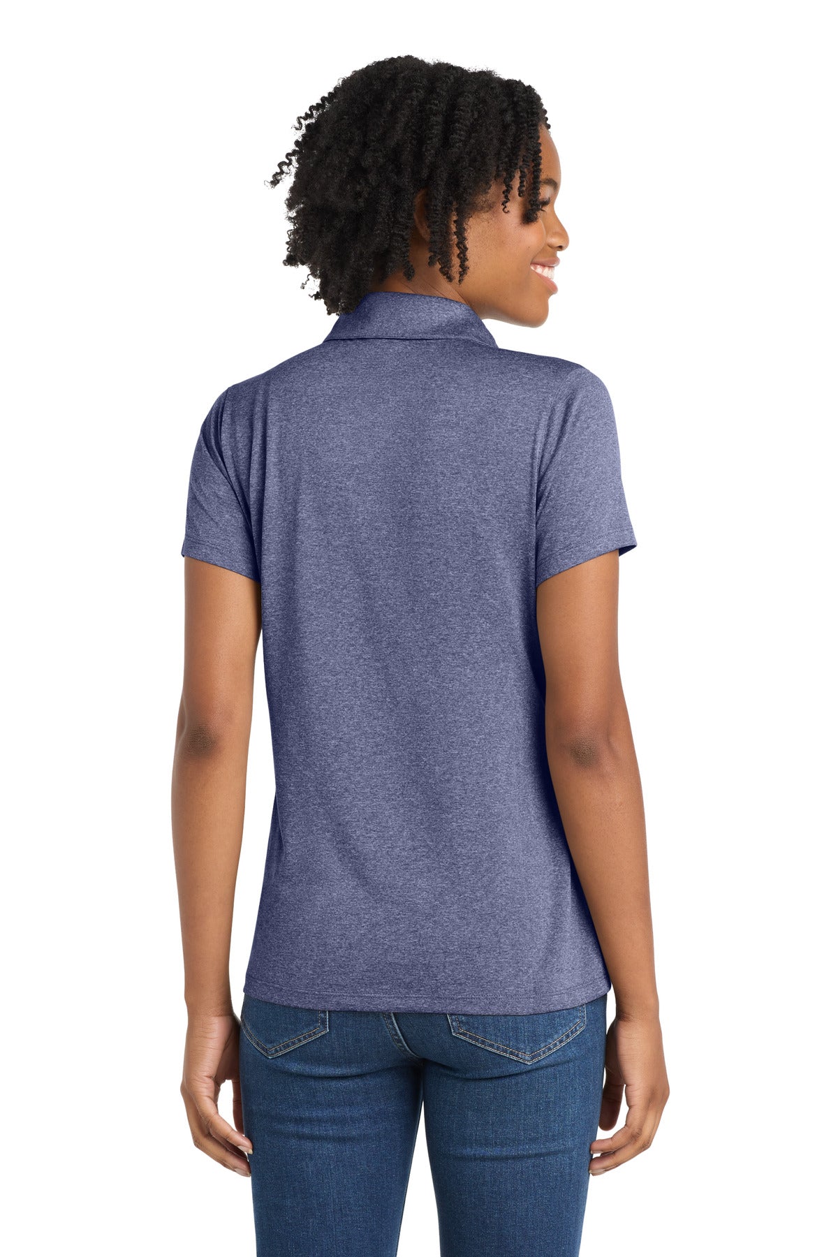 Sport-Tek Women's Heather Contender Polo LST660