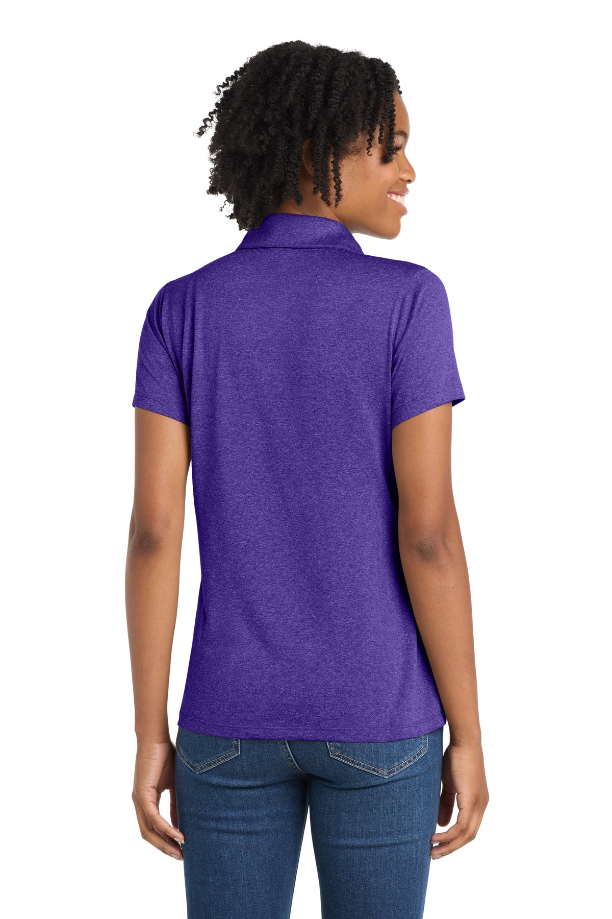 Sport-Tek Women's Heather Contender Polo LST660