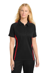 Sport-Tek Women's PosiCharge Micro-Mesh Colorblock Polo LST685