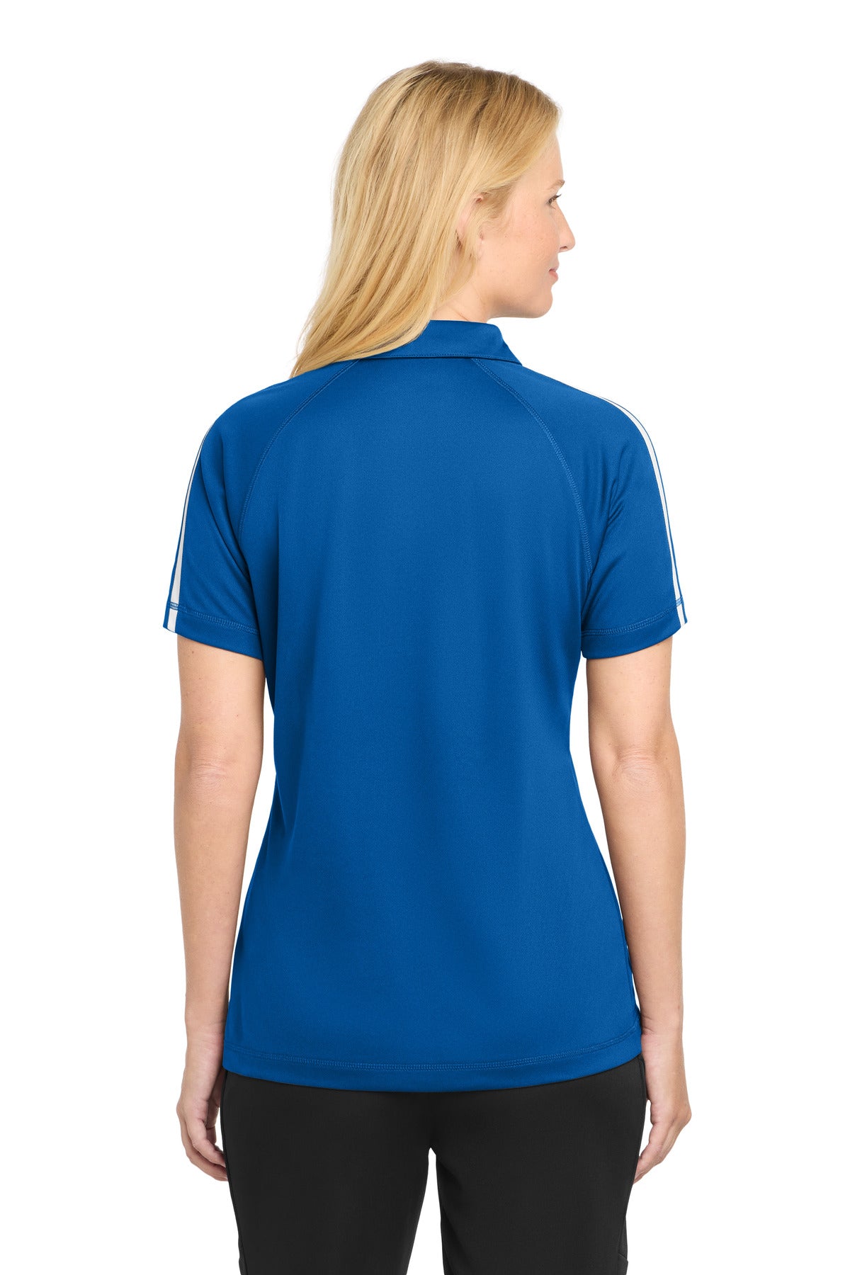 Sport-Tek Women's PosiCharge Micro-Mesh Colorblock Polo LST685