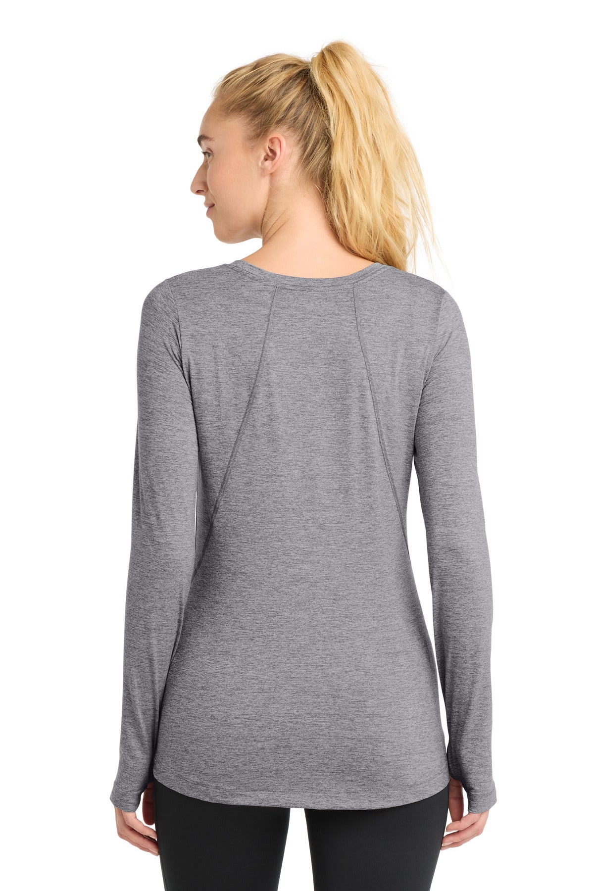 Sport-Tek Women's Exchange 1.5 Long Sleeve Crew LST710