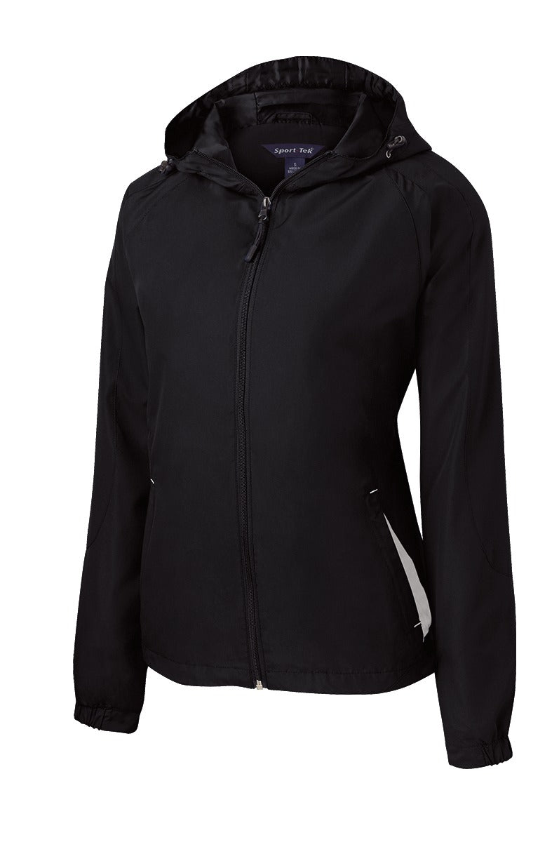 Sport-Tek Women's Colorblock Hooded Raglan Jacket LST76