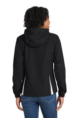 Sport-Tek Women's Colorblock Hooded Raglan Jacket LST76