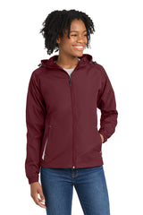 Sport-Tek Women's Colorblock Hooded Raglan Jacket LST76