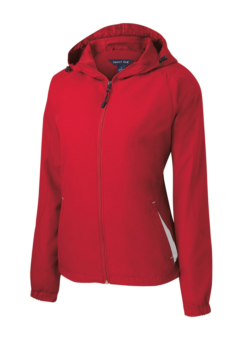 Sport-Tek Women's Colorblock Hooded Raglan Jacket LST76