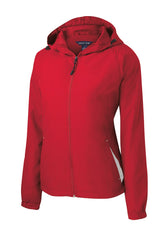 Sport-Tek Women's Colorblock Hooded Raglan Jacket LST76