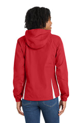 Sport-Tek Women's Colorblock Hooded Raglan Jacket LST76