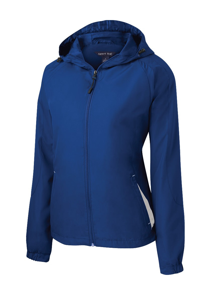 Sport-Tek Women's Colorblock Hooded Raglan Jacket LST76