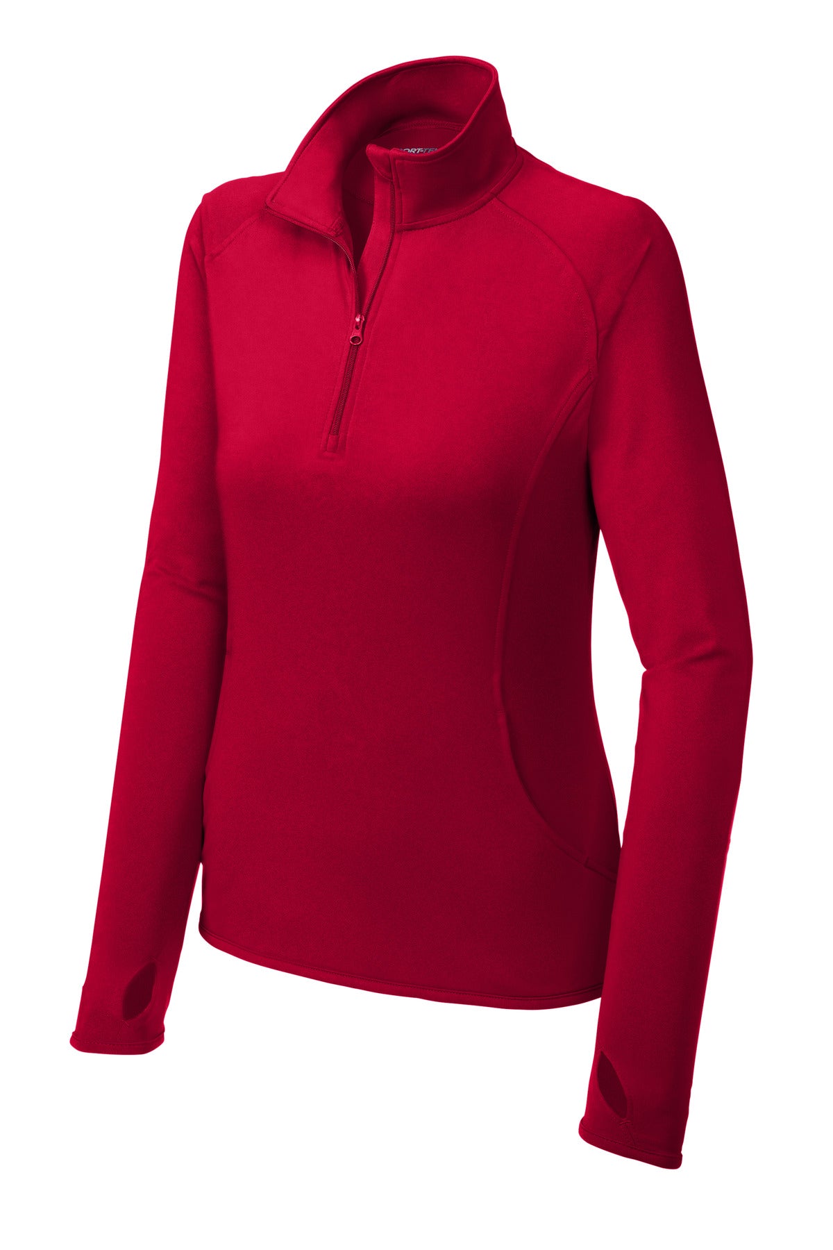 Sport-Tek Women's Sport-Wick Stretch 1/4-Zip Pullover LST850
