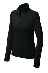 Sport-Tek Women's Sport-Wick Stretch 1/4-Zip Pullover LST850