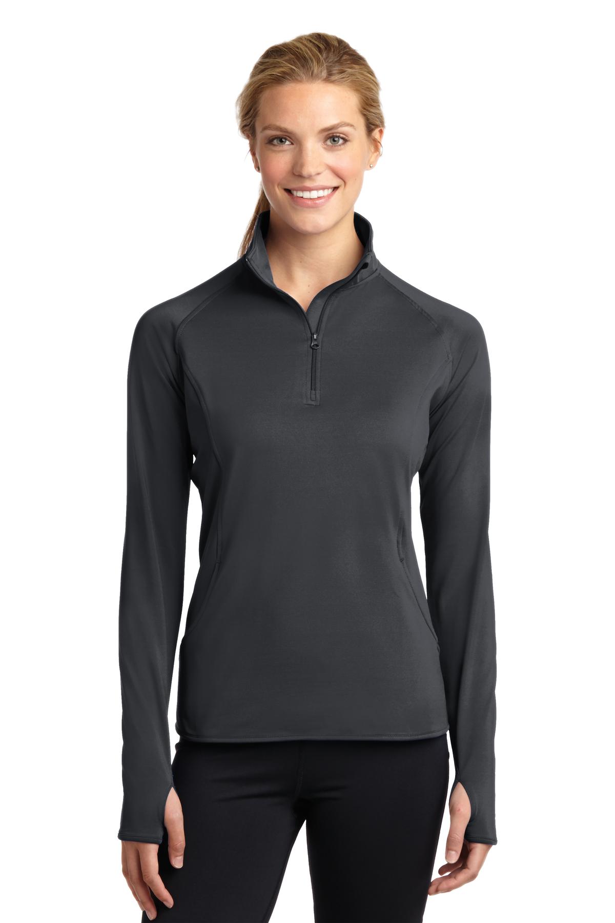 Sport-Tek Women's Sport-Wick Stretch 1/4-Zip Pullover LST850