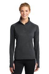Sport-Tek Women's Sport-Wick Stretch 1/4-Zip Pullover LST850