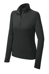Sport-Tek Women's Sport-Wick Stretch 1/4-Zip Pullover LST850