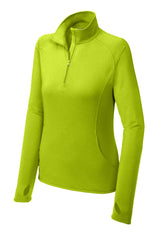 Sport-Tek Women's Sport-Wick Stretch 1/4-Zip Pullover LST850
