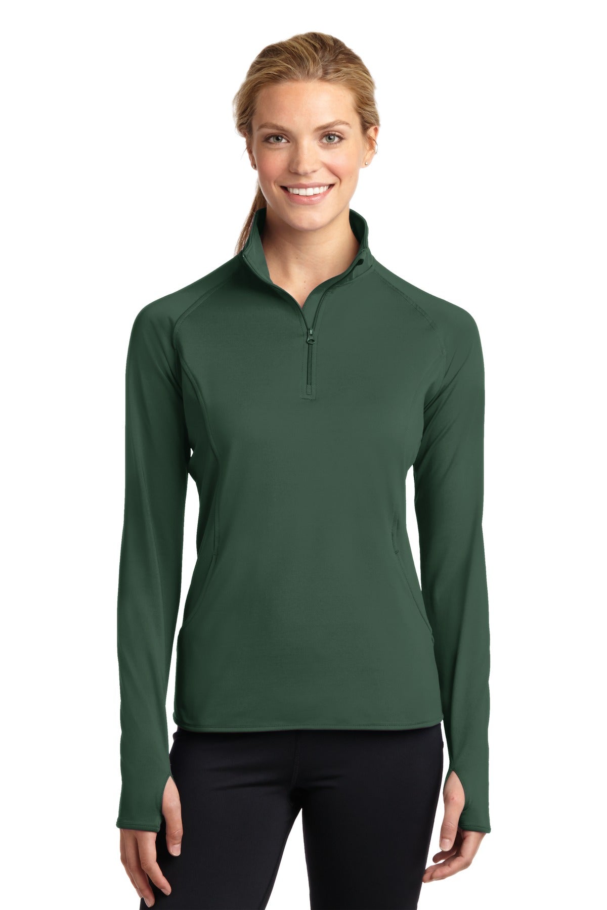 Sport-Tek Women's Sport-Wick Stretch 1/4-Zip Pullover LST850