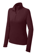 Sport-Tek Women's Sport-Wick Stretch 1/4-Zip Pullover LST850