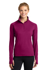 Sport-Tek Women's Sport-Wick Stretch 1/4-Zip Pullover LST850