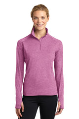 Sport-Tek Women's Sport-Wick Stretch 1/4-Zip Pullover LST850