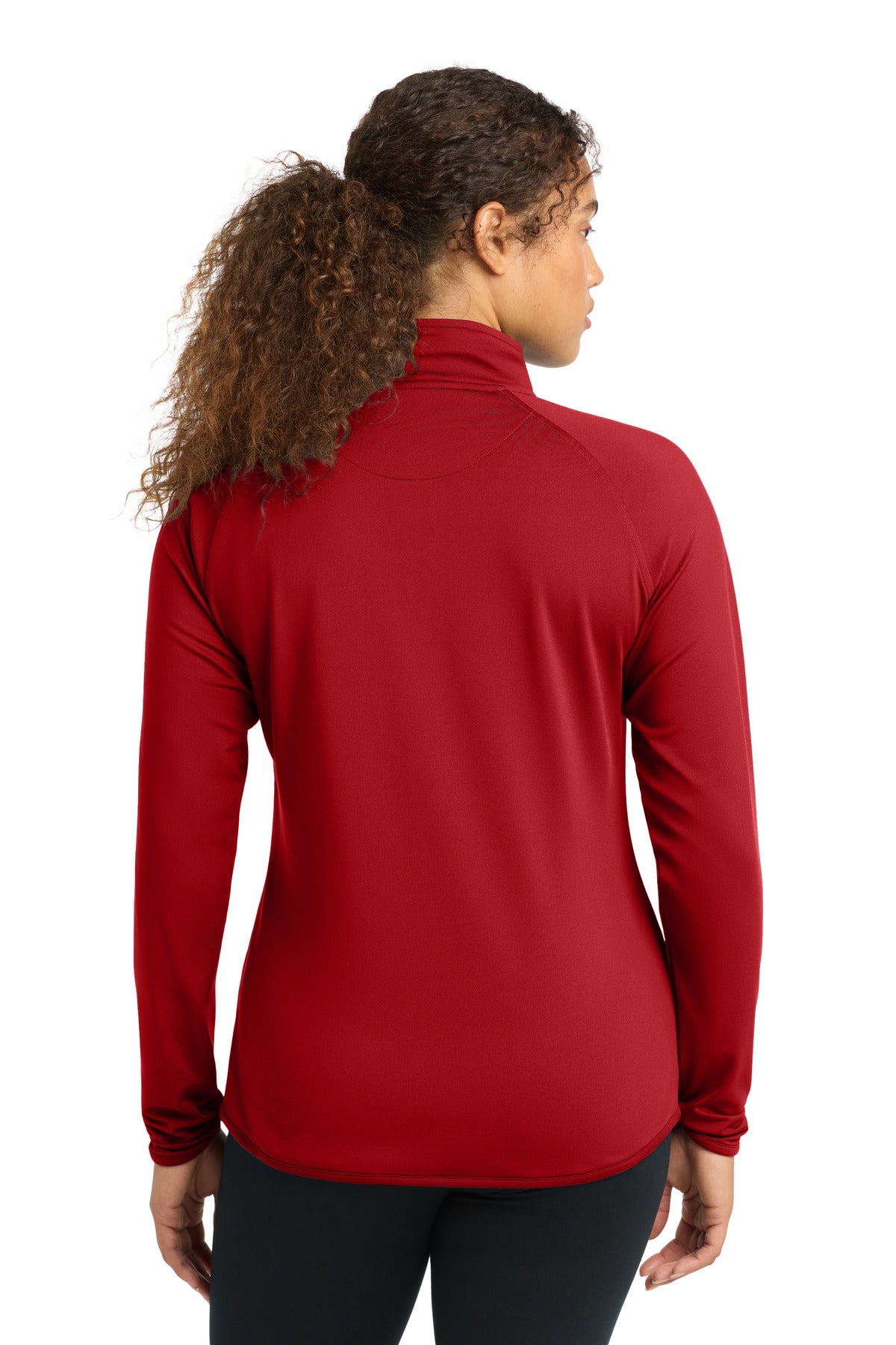 Sport-Tek Women's Sport-Wick Stretch 1/4-Zip Pullover LST850