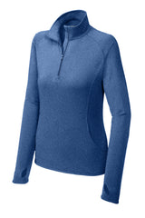 Sport-Tek Women's Sport-Wick Stretch 1/4-Zip Pullover LST850